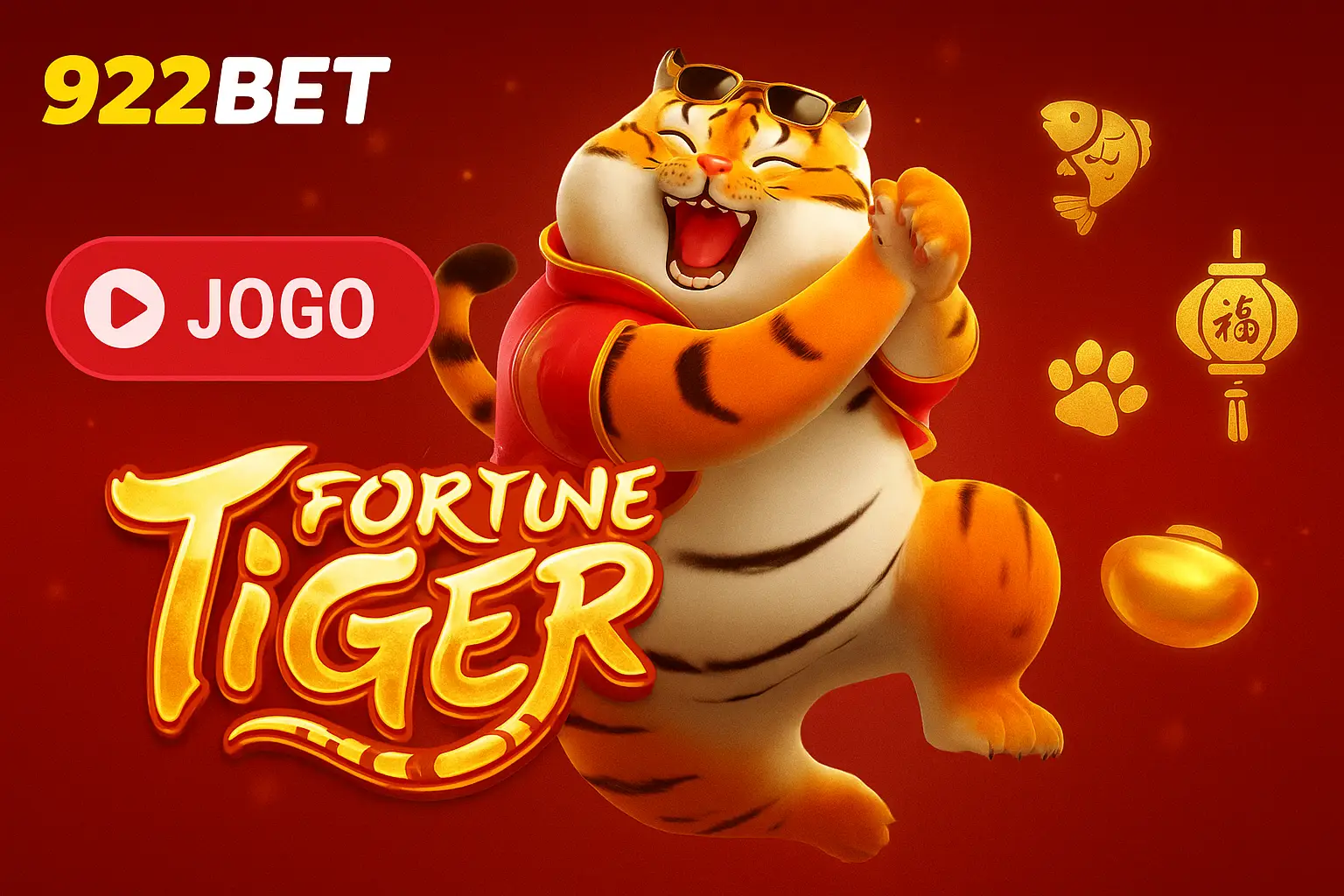 Fortune Tiger é um jogo imperdível no 922BET Casino