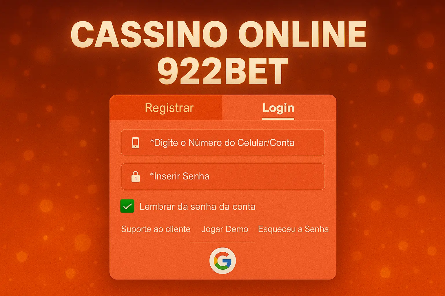 Não Perca tempo, o rRgistro na site 922BET